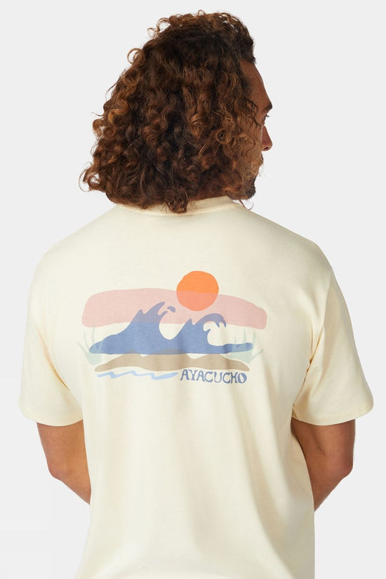 Ayacucho Mens Breaker Beach T-Shirt Rutabaga