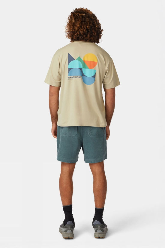 Ayacucho Mens Walter's Cove T-Shirt Moss Gray