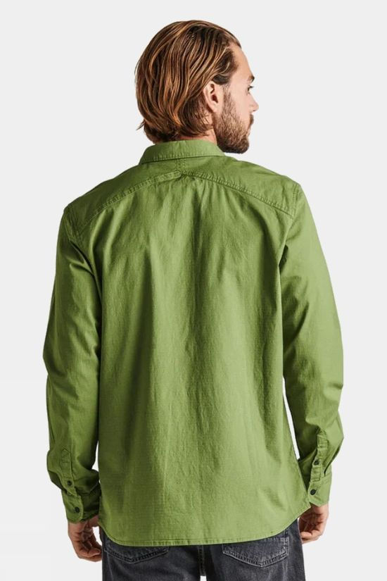 Roark Mens Campover Shirt Jungle Green