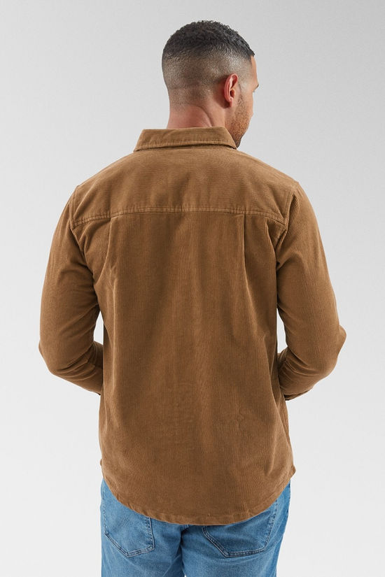 Passenger Mens Backcountry Cord Shirt Toffee