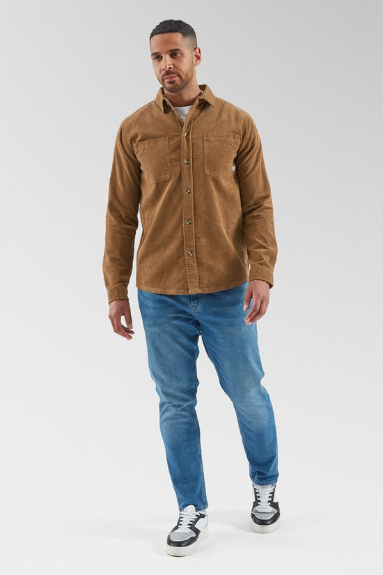 Passenger Mens Backcountry Cord Shirt Toffee