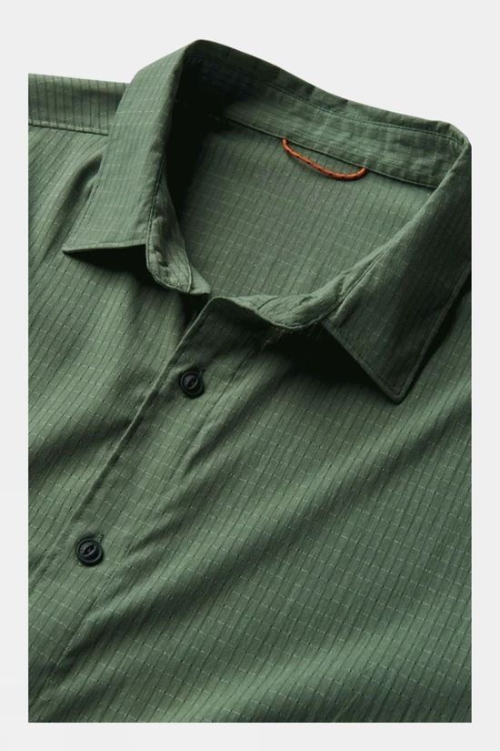 Roark Mens Bless Up Short Sleeve Shirt Jungle Green