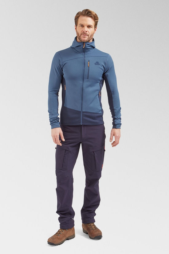 Mountain Equipment Mens Durian Hooded Fleece Jacket Dusk/Cosmos
