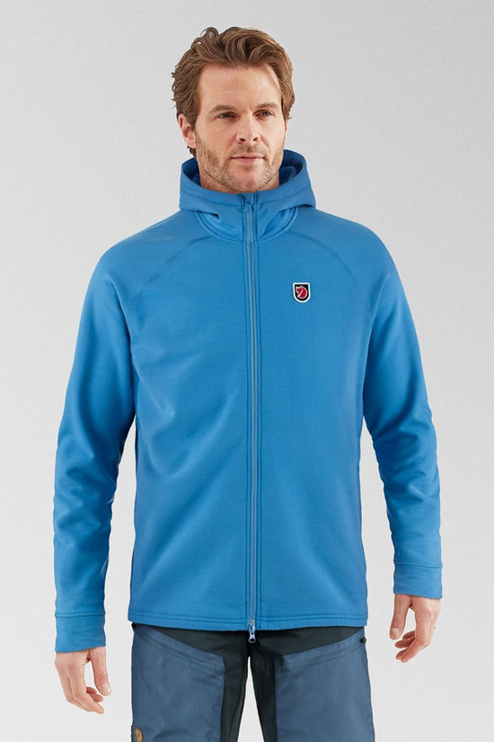 Fjallraven Mens Expedition Fleece Hoodie Jacket Un Blue