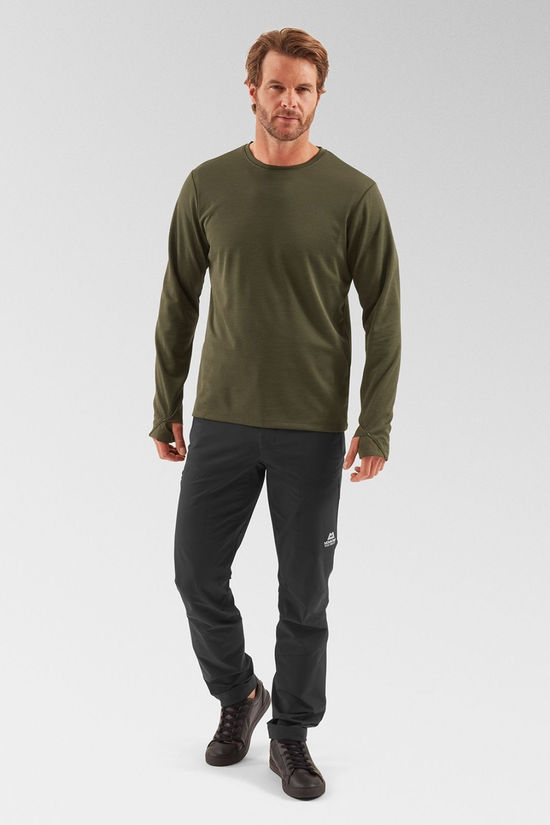 Rab Mens Staden Crew Top Army
