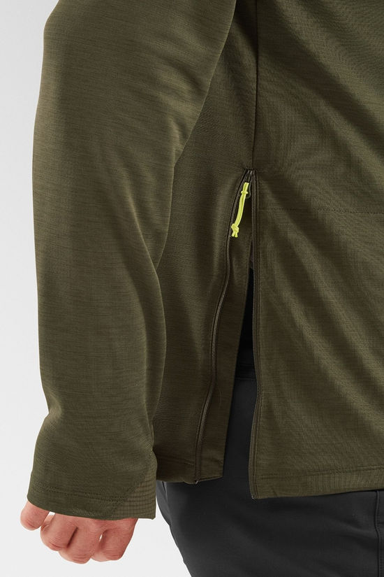 Rab Mens Staden Crew Top Army