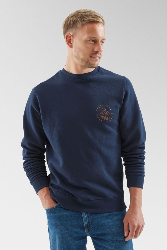 Passenger Mens Escapism Sweatshirt Rich Navy