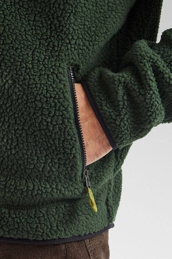 Patagonia Mens Retro Pile Fleece Jacket Old Growth Green