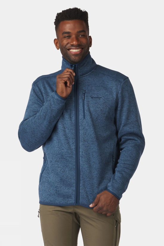 Ayacucho Mens Drasland Fleece II Ensign Blue Melange