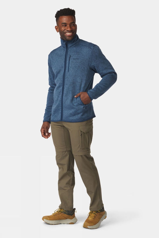 Ayacucho Mens Drasland Fleece II Ensign Blue Melange