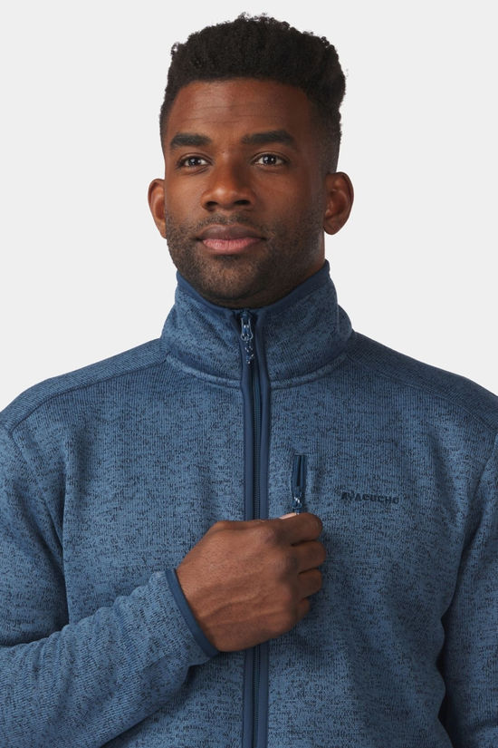 Ayacucho Mens Drasland Fleece II Ensign Blue Melange
