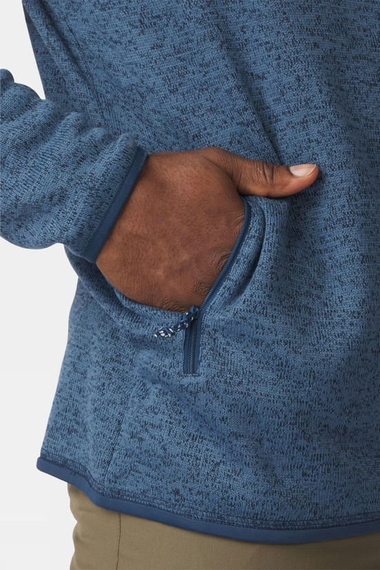 Ayacucho Mens Drasland Fleece II Ensign Blue Melange