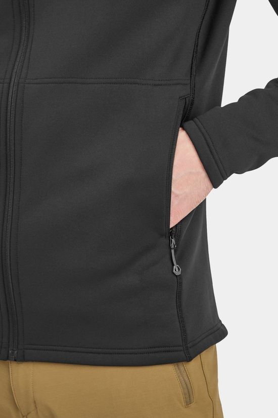 Montane Mens Fury Hooded Fleece Jacket Black