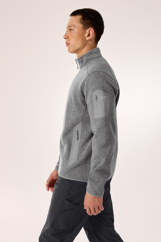 Arc'teryx Mens Covert Cardigan Cloud Heather / Void