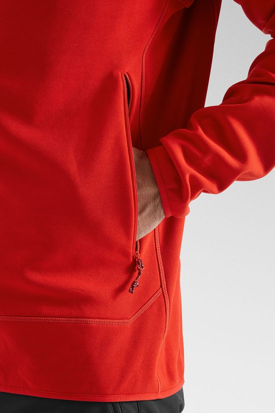 Mountain Equipment Mens Jorasses Lite Fleece Jacket  Chili Red