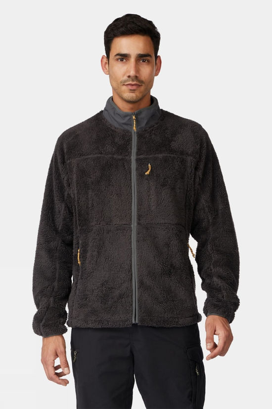 Ayacucho Mens Wray Highloft Full Zip Fleece Asphalt