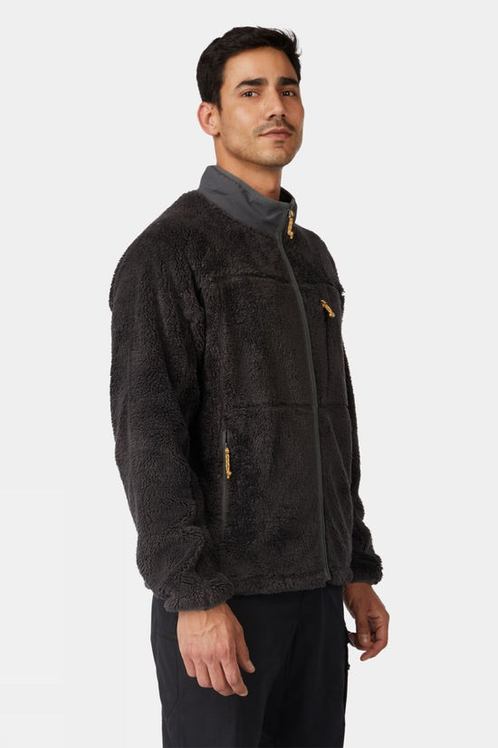 Ayacucho Mens Wray Highloft Full Zip Fleece Asphalt