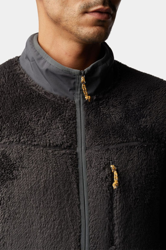 Ayacucho Mens Wray Highloft Full Zip Fleece Asphalt