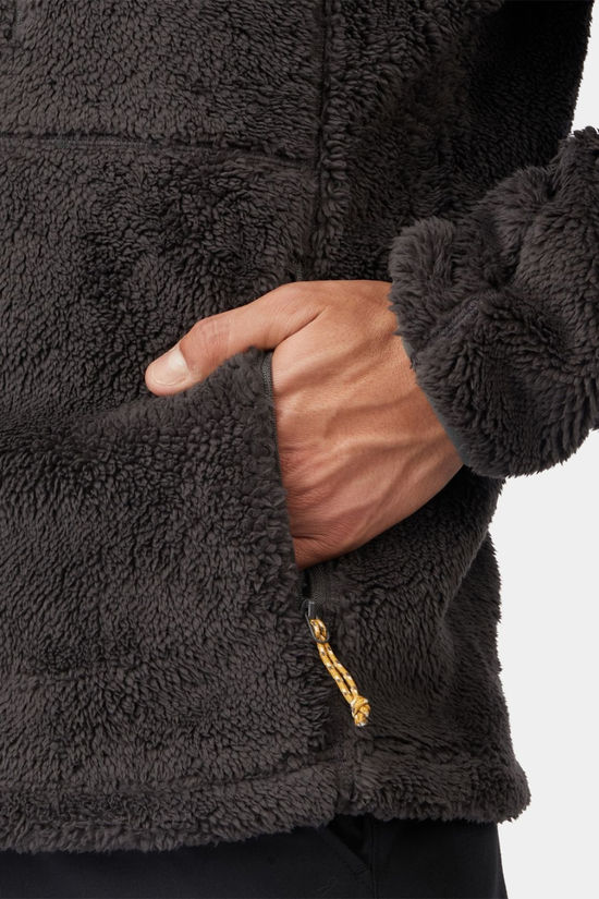 Ayacucho Mens Wray Highloft Full Zip Fleece Asphalt