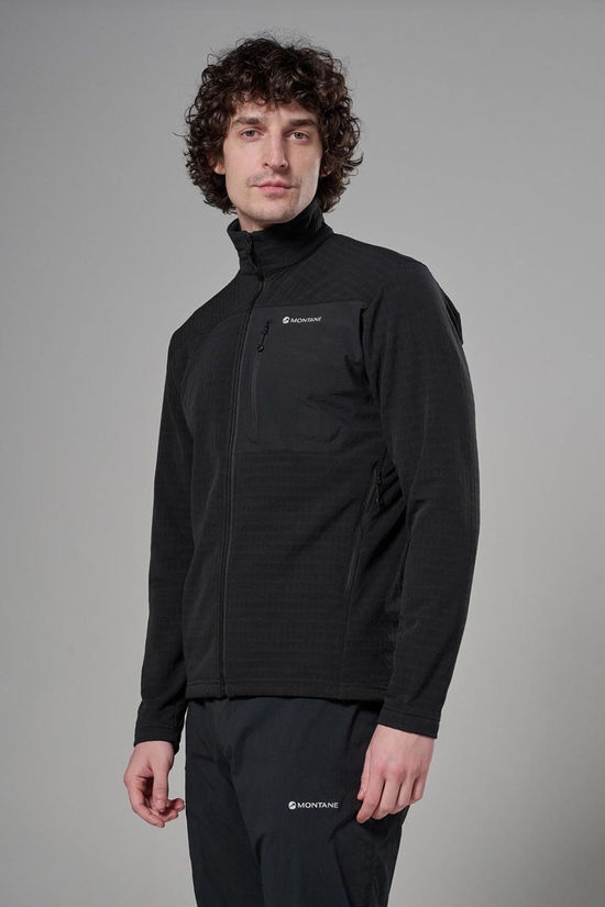 Montane Mens Dura Fleece Jacket Black