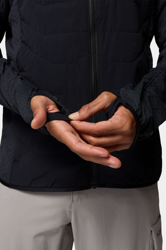 Columbia Mens Arctic Crest II Hybrid Full Zip Fleece Jacket Black