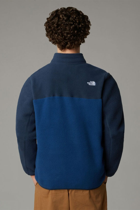 The North Face Mens Yumiori Full Zip Fleece Jacket Estate Blue/Summit Navy