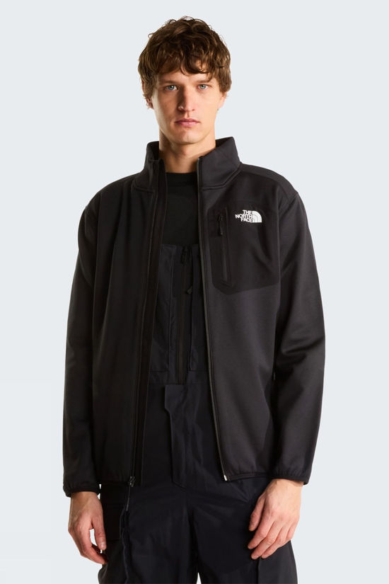 The North Face Mens Crest Full Zip Fleece Tnf Black