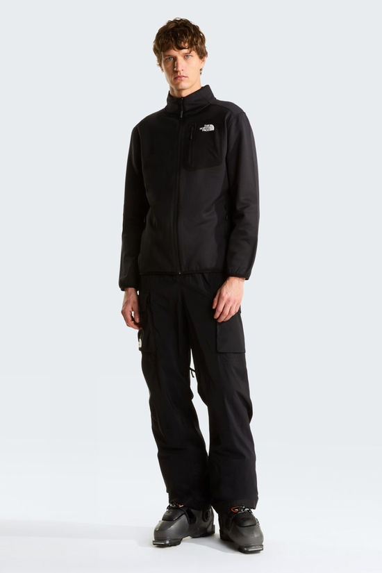 The North Face Mens Crest Full Zip Fleece Tnf Black