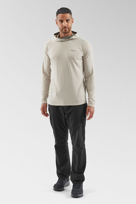 Rab Mens Rivelin Hoodie Baselayer Pebble