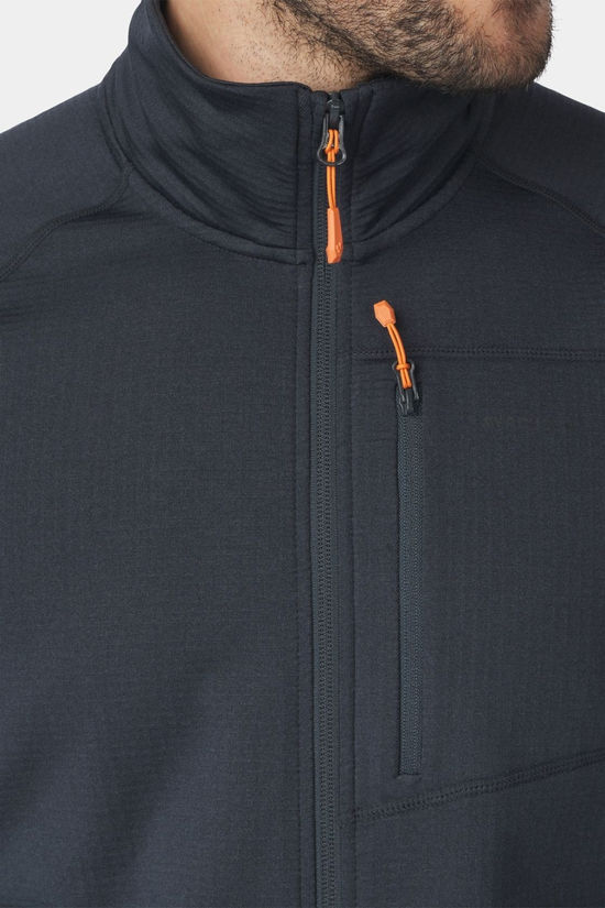 Ayacucho Mens Mountain Midlayer Jacket II Black Melange
