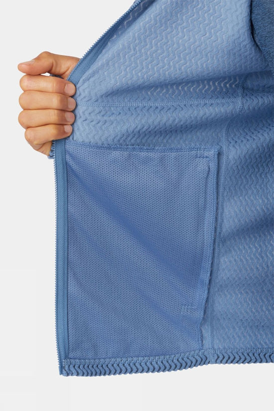 Ayacucho Mens Lightweight Mountain Full Zip Fleece Moonlight Blue