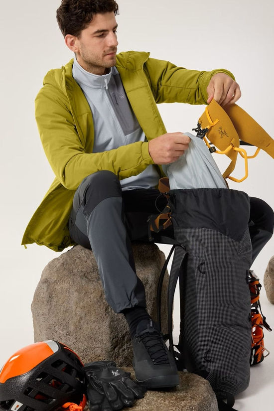 Arc'teryx Mens Delta Half Zip Fleece  Solitude/Void