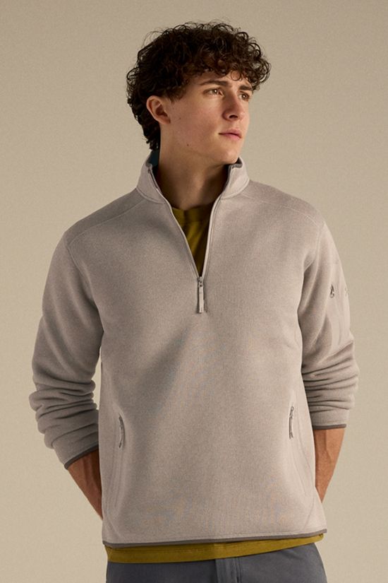Arc'teryx Mens Covert Half Zip Fleece Rune Heather