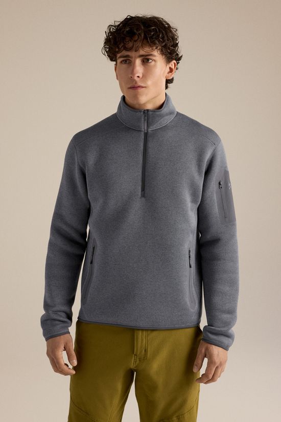 Arc'teryx Mens Covert Half Zip Fleece Void Heather