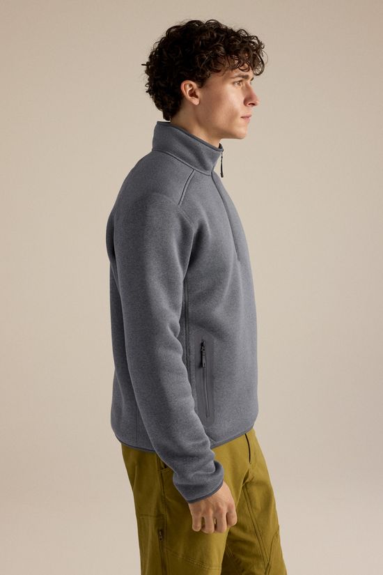 Arc'teryx Mens Covert Half Zip Fleece Void Heather