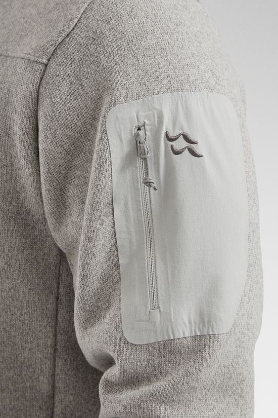 Rab Mens Ryvoan Pull-On Fleece Light Zinc