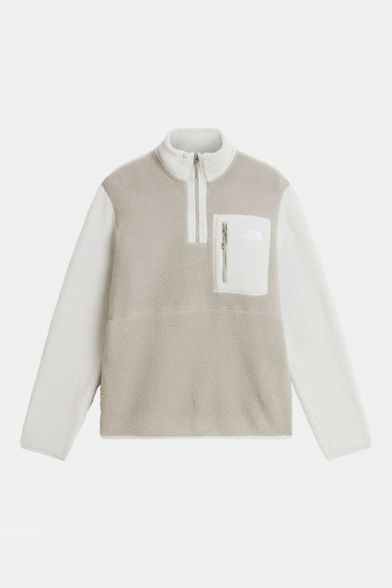 The North Face Men's Grey Tnf Yumiori Quarter Zip Fleece in Size M, Sports Direct - Image 4