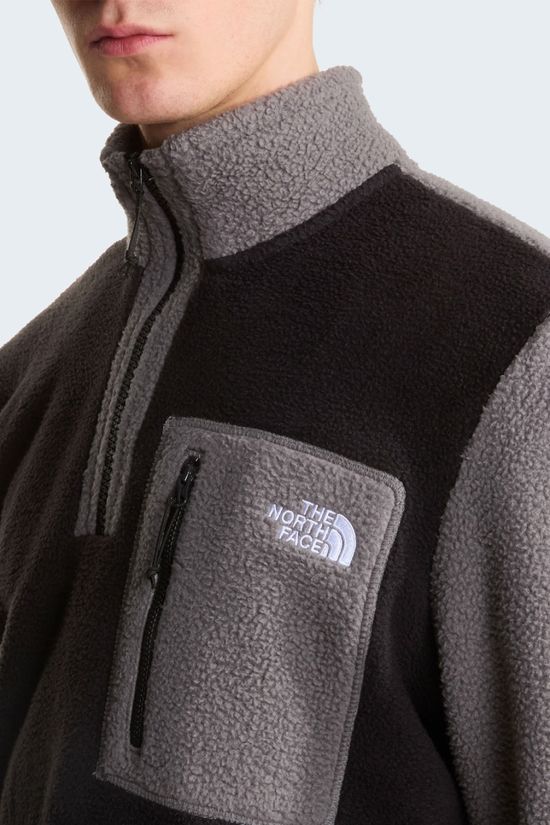 The North Face Mens Yumiori Quarter Zip Fleece  Tnf Black/Smoked Pearl