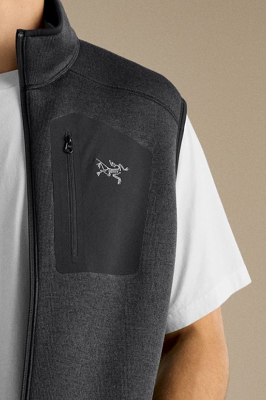 Arc'teryx Mens Covert Vest Black Heather