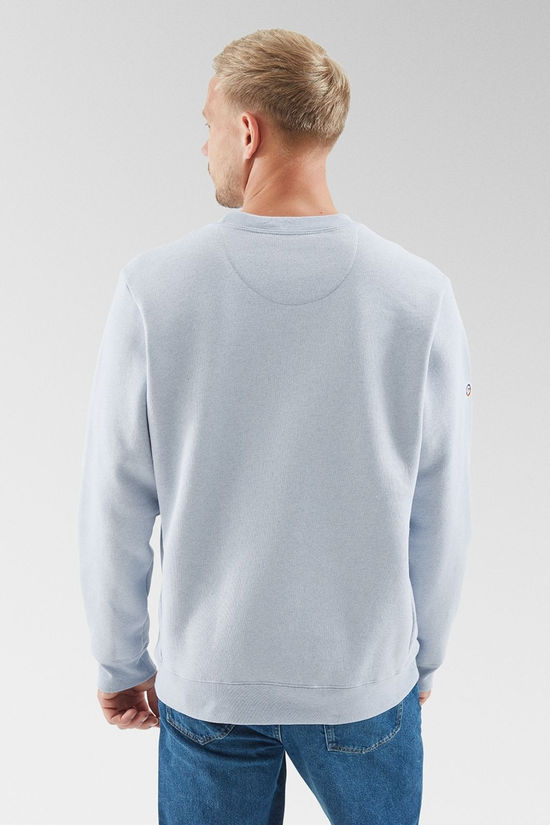 Patagonia Mens Fitz Roy Icon Uprisal Crew Sweatshirt Fleck Blue
