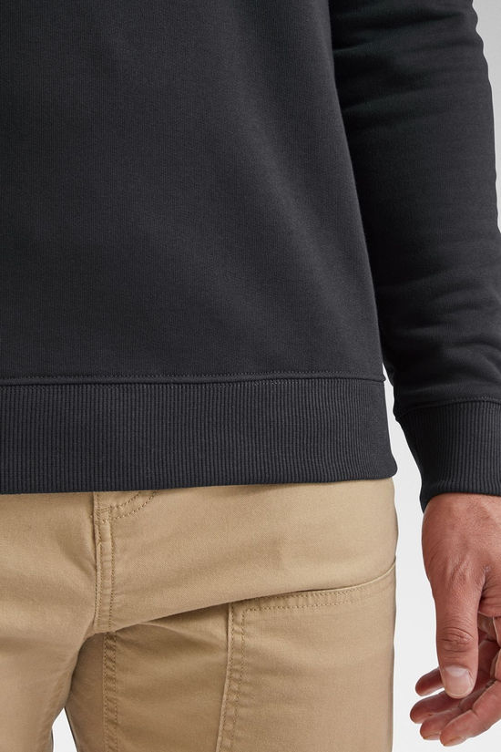 Passenger Mens Vita Organic Cotton Sweatshirt Black