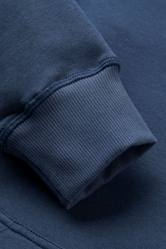 Passenger Mens Escapism Recycled Cotton Hoodie Rich Navy