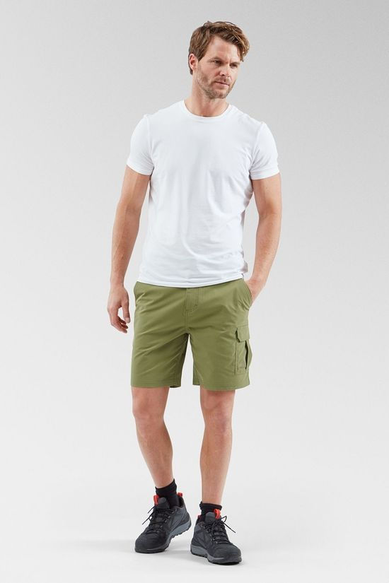 Ayacucho Mens Camping Cargo Shorts Moss