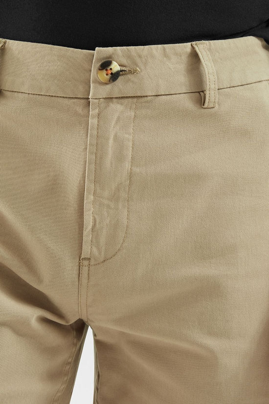 Passenger Mens 365 Organic Cotton Shorts Chinchilla Brown