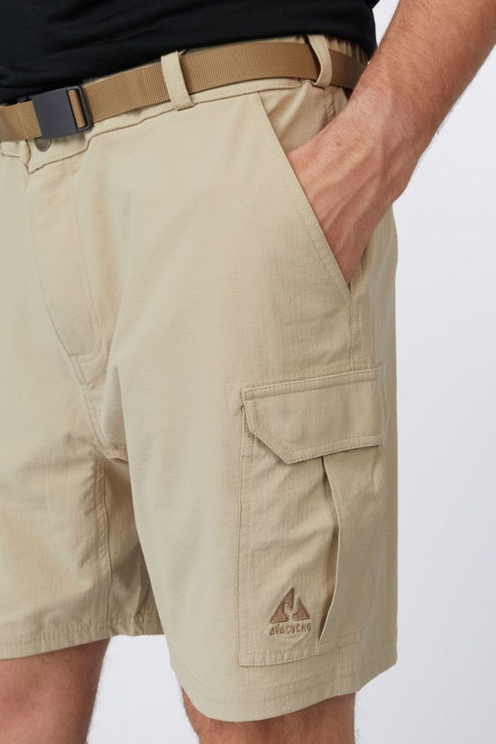 Ayacucho Mens Fitz Roy Cargo Shorts Trench Coat