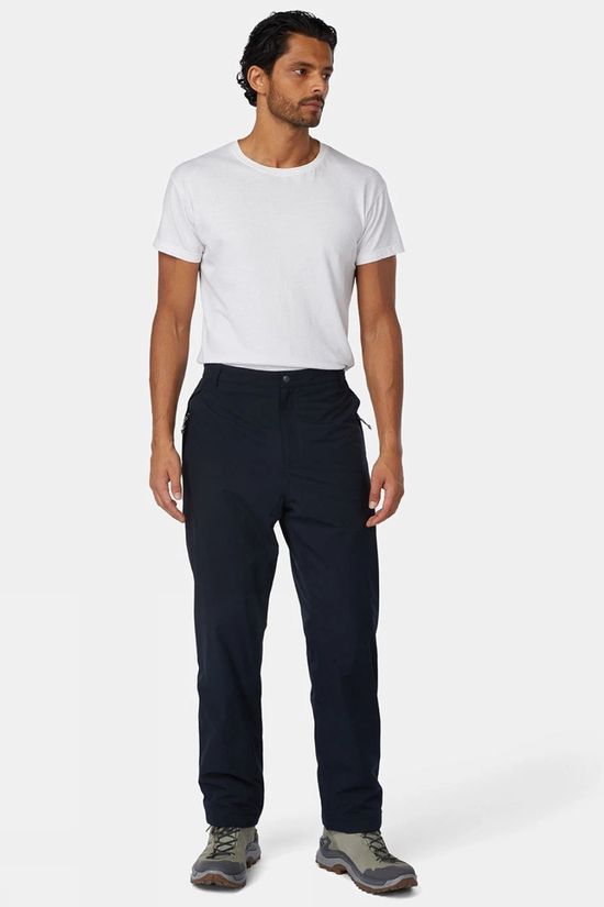Ayacucho Mens Glen Waterproof Fleece Lined Trousers Black