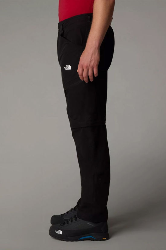 The North Face Mens Exploration Convertible Tapered Trousers Tnf Black-Npf