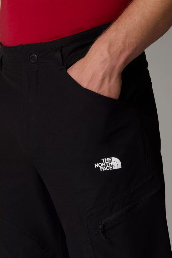 The North Face Mens Exploration Convertible Tapered Trousers Tnf Black-Npf