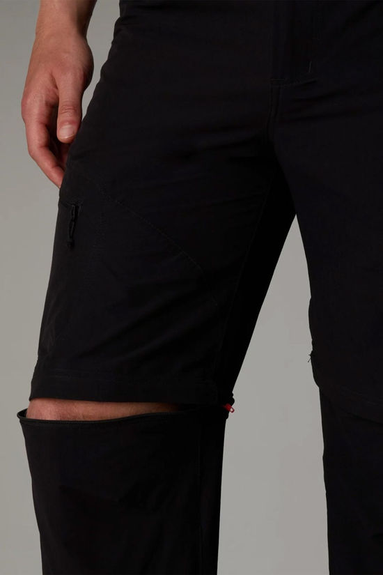 The North Face Mens Exploration Convertible Tapered Trousers Tnf Black-Npf