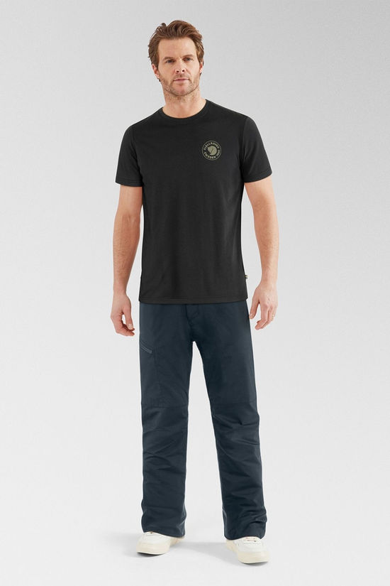 Fjallraven Mens Abisko Hike Trousers Dark Navy
